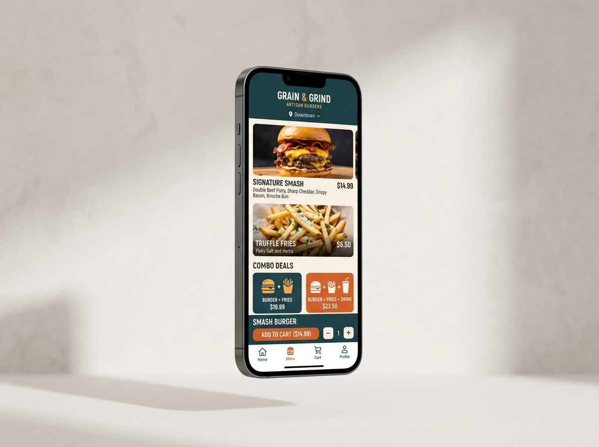Cardápio Digital e Delivery para Hamburguerias Artesanais