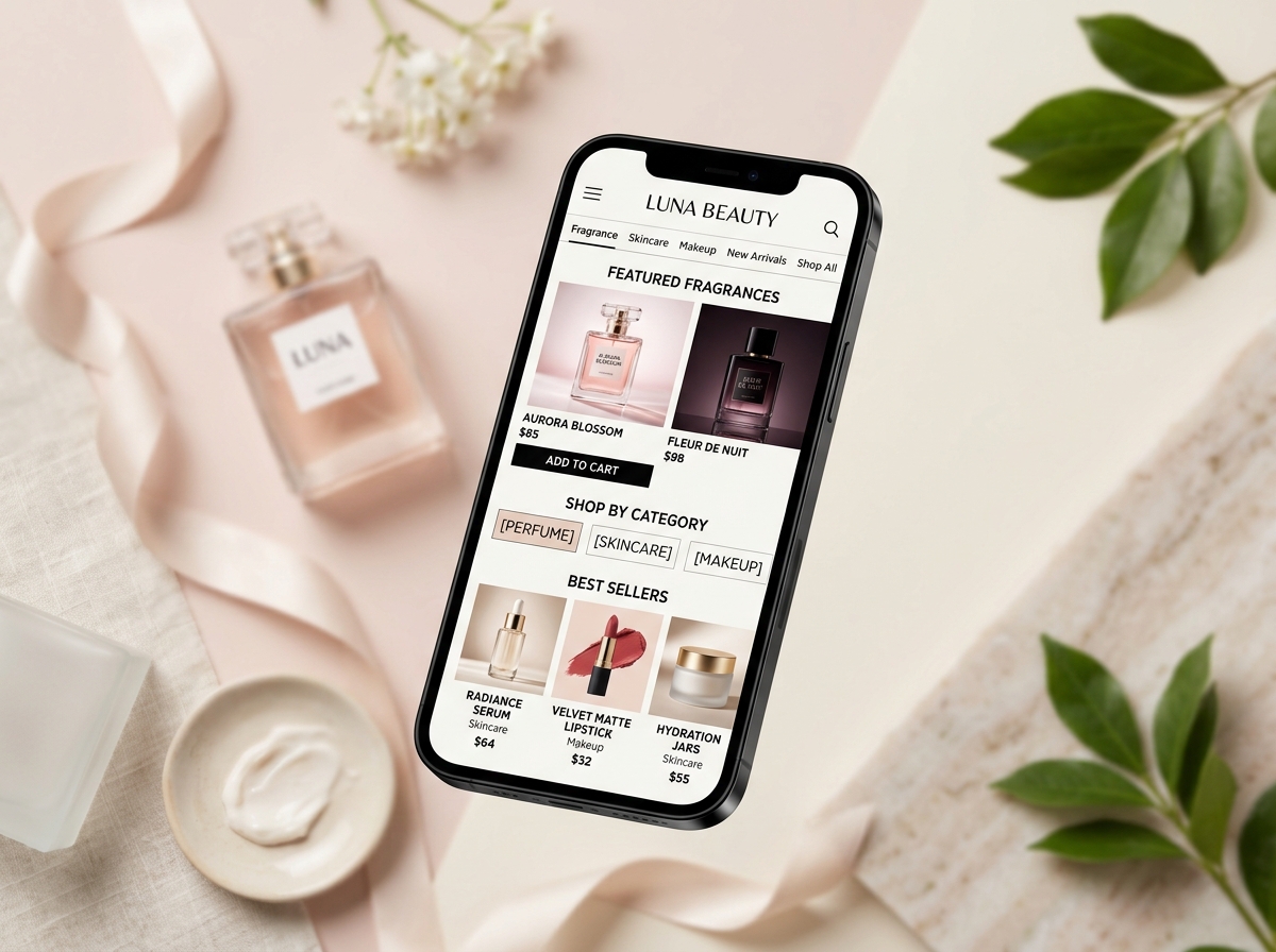 Catálogo Digital para Perfumarias, Cosméticos e Maquiagem